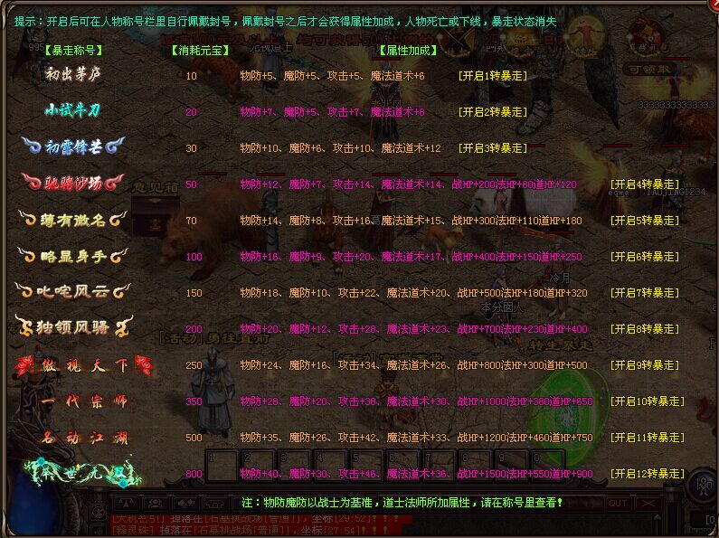 帝王神途转身暴走模式